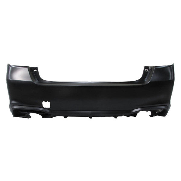 CAPA RR BUMPER COVER W/O OBJECT SENSORS; W/TEXTURED LOWER; PRIME SUBARU LEGACY 1819