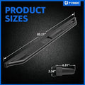 19C SILVERADO/SIERRA 1500/2500/3500HD TRAX NERF BARS CREW CAB TEXTURED BLACK
