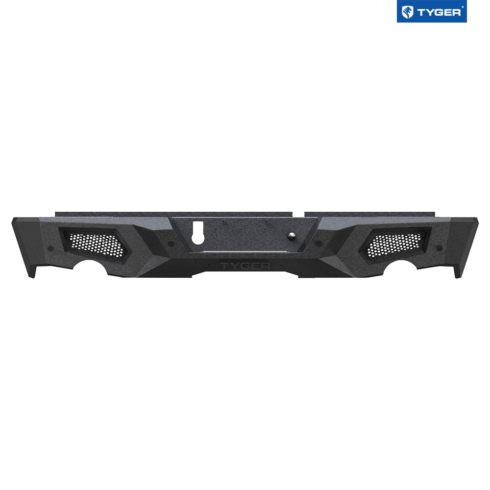 0918 RAM 1500(1921 CLASSIC)TYGER FURY REAR BUMPER ASSEMBLY TXT BLACK