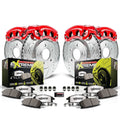 Power Stop 05-13 Chevrolet Corvette Front and Rear Z26 Street Kit w/Cals