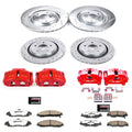Power Stop 05-13 Chevrolet Corvette Front and Rear Z26 Street Kit w/Cals