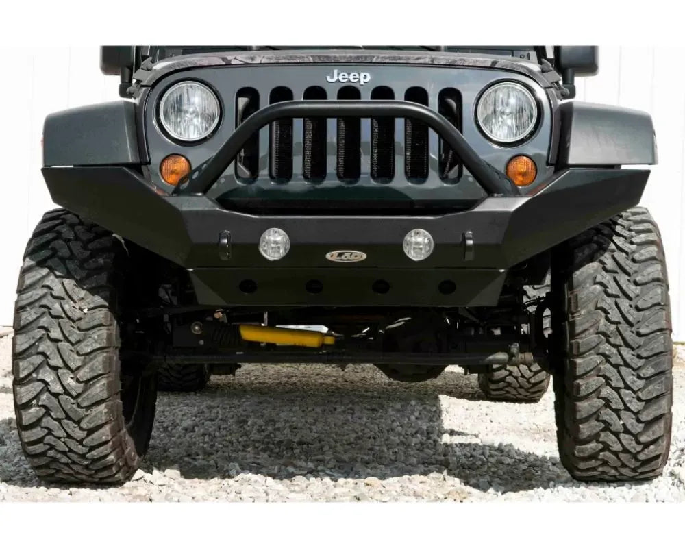 LOD Offroad JK Destroyer Full-Width Front Bumper NO GUARD (Bare Steel) - JFB0720