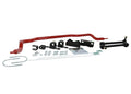 Sway bar - 35mm heavy duty 1 Sway Bar 2 Bushings 2 Saddles 2 Links 4 Plates 4 Brackets 2 U-Bolts 4 Bolts 5 Nuts 6 Washers Grease Install Guide