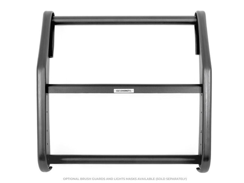 1521 DODGE CHARGER LIGHT READY STEEL TEXTURED BLACK PUSH BUMPER