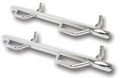 0408 F150 SUPER CREW 5.6FT BED NERF STEPS 4 STEP STAINLESS STEEL