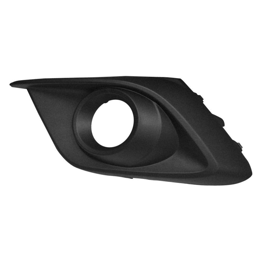 LH FRONT BUMPER INSERT FOG LAMP BEZEL; W/FOG LAMPS; PTM MAZDA 3 1416