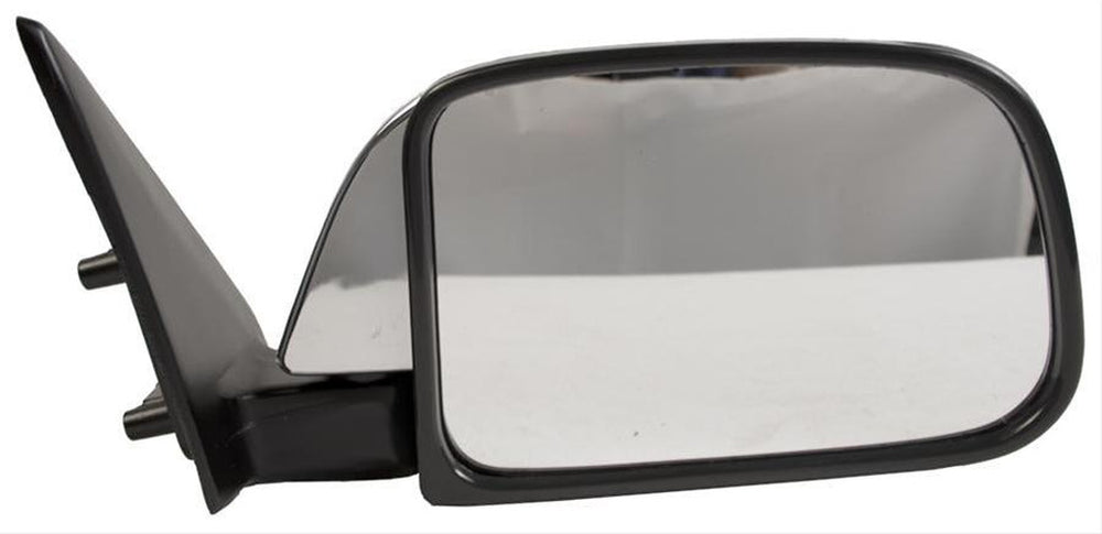 LH DOOR MIRROR MAN NONHTD CHR FLDG WINDOW MNT TYPE W/ VENT WINDOW TOYOTA P/U 8995
