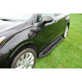 1617 ENVISION BLACK RUNNING BOARDS (BRACKETS INCLUDED)