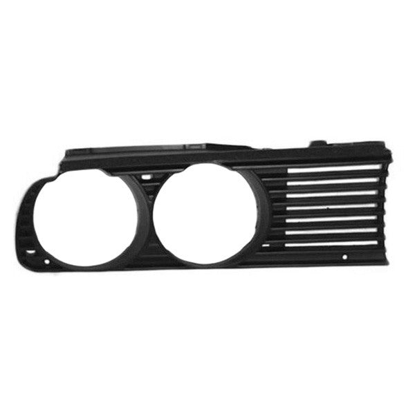 RH GRILLE OUTER BLK BMW 3 SERIES 318i SDN/CONV 9192; 325i 8793; M3 8891