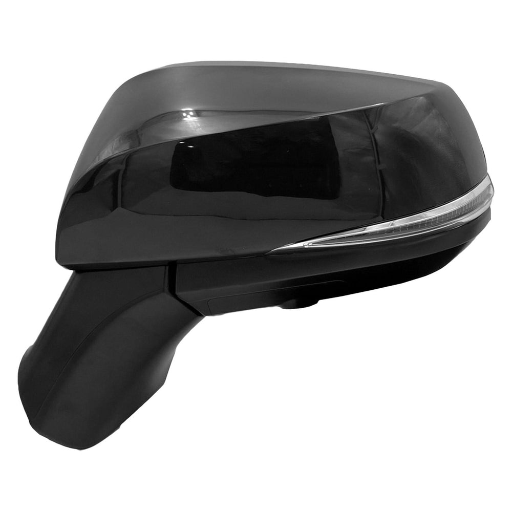LT MIRROR OTR REAR VIEW W/SIDE VIEW CAMERA; W/BSD; W/TWO TONE PAINT; W/COVER; PT RAV4 19C