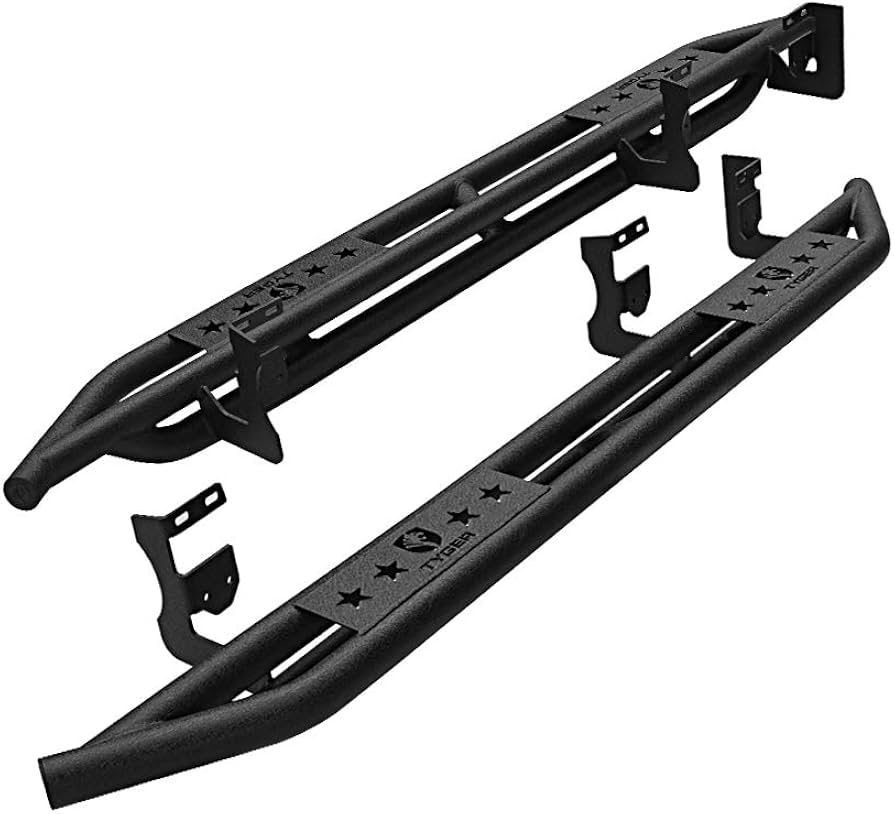 0412 COLORADO/CANYON CREW CAB STAR ARMOR SIDE STEP TEXTURED BLACK
