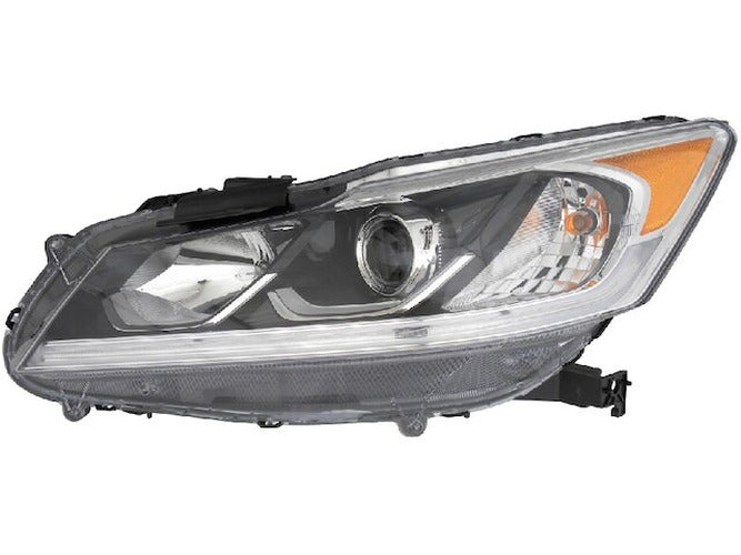 LH HEADLIGHT HD ACORD 4D LX MODEL 1617 (HALOGEN)(W/O DRL)