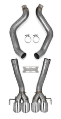 0508 C6 CORVETTE AXLE BACK EXHAUST W/O MUFFLERS