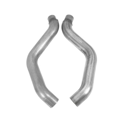 0508 C6 CORVETTE AXLE BACK EXHAUST W/O MUFFLERS