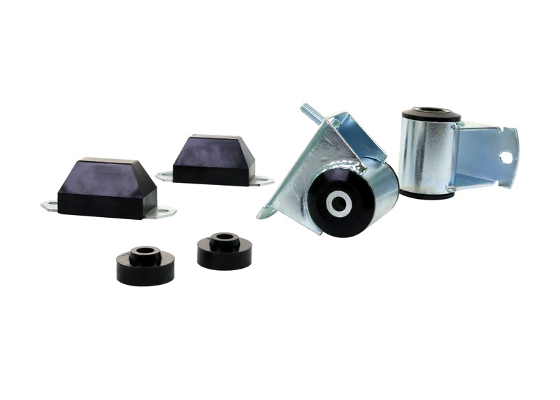 Engine - mount bushing 2 Mounts 2 Bump Stops 2 Bushings Grease