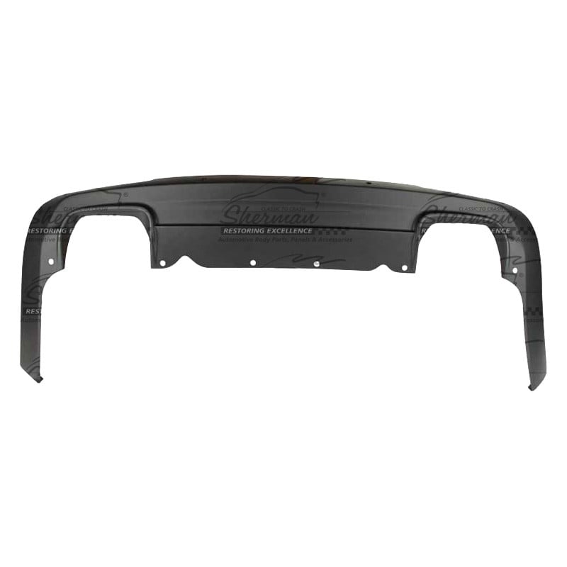 REAR BUMPER VALANCE PANEL 5.7L|6.2L|6.4L; W/PARKING SENSORS; TEXTURED DODGE CHALLENGER 15C