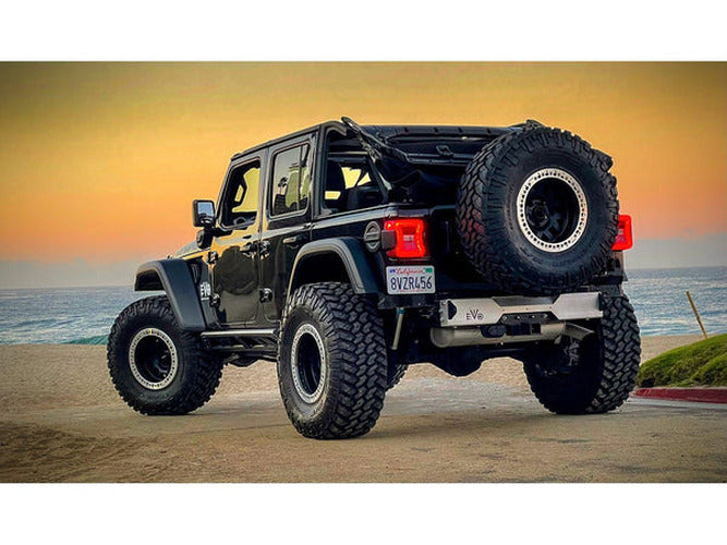 JEEP WRANGLER JL/JLU REAR FASCIA WITH D RINGS ALUMINUM
