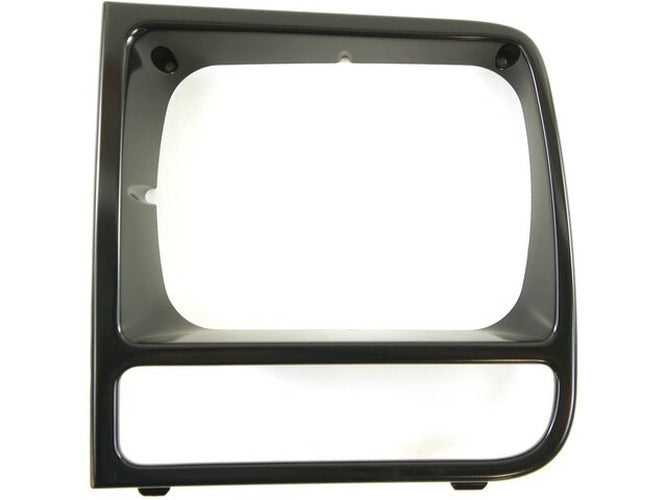 RH RR BUMPER END CAP W/O COUNTRY PKG MAT BLK TEXTURED CHEROKEE 9701