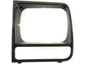 RH RR BUMPER END CAP W/O COUNTRY PKG MAT BLK TEXTURED CHEROKEE 9701