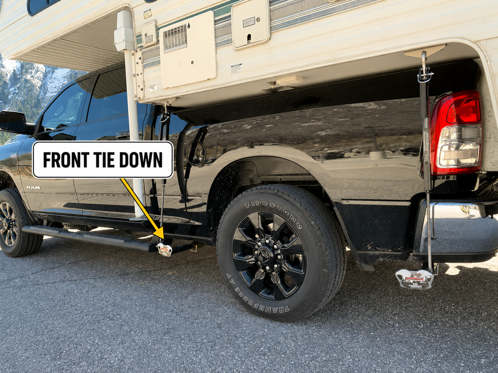 FRONT ADJUSTABLE TIEDOWNFORD