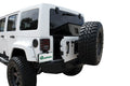 0717 WRANGLER REAR BUMPER BLACK