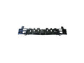 LH FRONT BUMPER INSERT FOG LAMP OPENING COVER BLACK W/ BLACK MOLDING MALIBU LS 1012