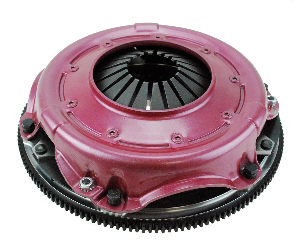 STREET STOCK CLUTCH SET W/ FLYWHEEL OVAL TRACK CHEVY PRE86 / 10.5 PRESSURE PLAT