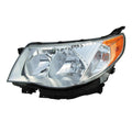 LH HEADLAMP ASSY COMPOSITE; HALOGEN; BLACK BEZEL; 300 1214