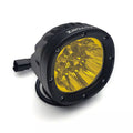 2123 BRONCO MIRROR/DITCH LIGHT BRACKET KIT AMBER LED MILD STEEL BLACK