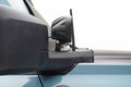 2123 BRONCO MIRROR/DITCH LIGHT BRACKET KIT AMBER LED MILD STEEL BLACK