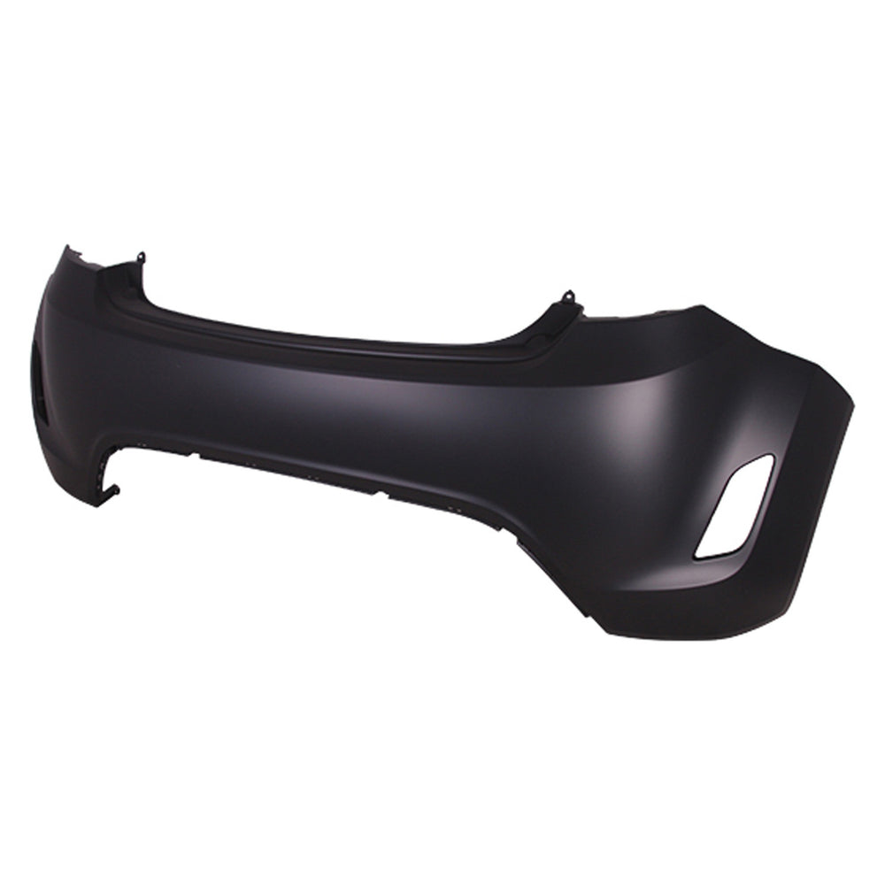 CAPA RR BUMPER COVER W/O TURBO; W/O RR OBJECT SENSORS; PRIME HYUNDAI VELOSTER 1217