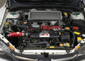 HPS Performance Performance Shortram Air Intake 2008-2014 Subaru WRX 2.5L Turbo Includes Heat Shield Red