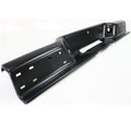 RR BUMPER BLK (P) FACTORY STYLE S10/SONOMA FLEETSIDE P/U 9497; HOMBRE 969 7
