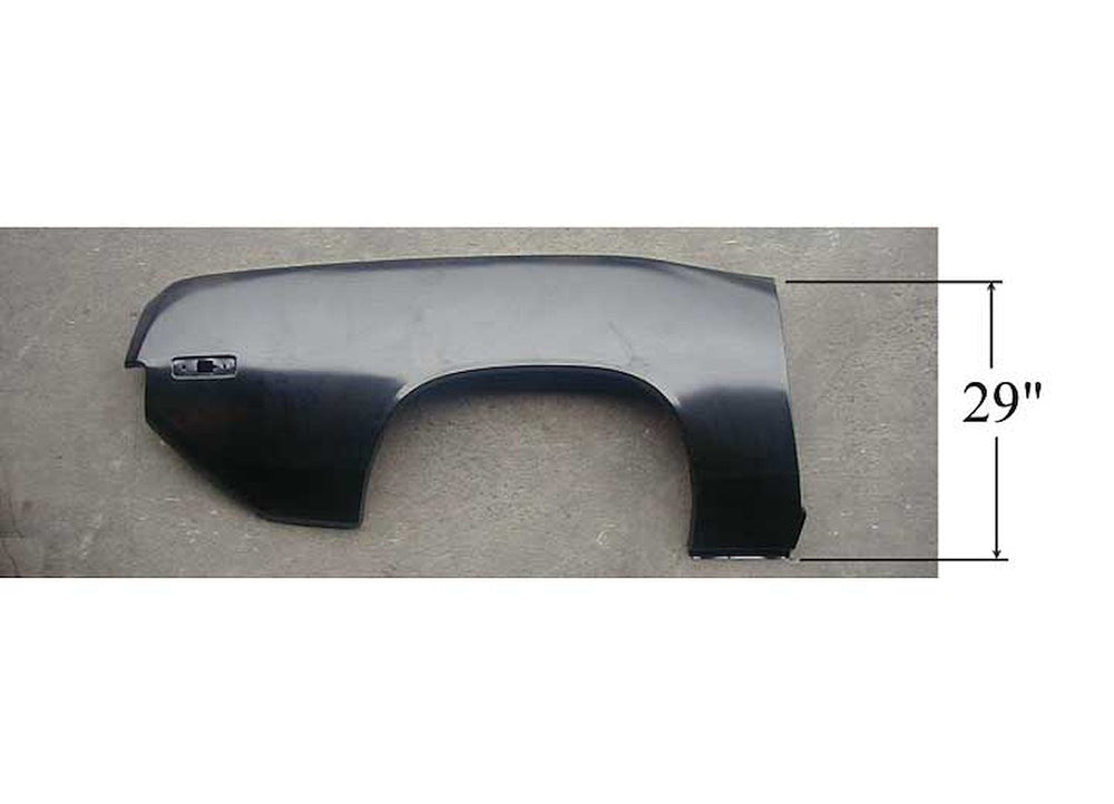LH QUARTER PANEL DIE FORMED BARRACUDA 7274