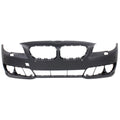 CAPA FRT BUMPER COVER;W/O M PKG;W/PARK DISTANCE CONTROL;W/O SIDE VIEW CAMERA;PRIME BMW 528I 1416