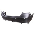 CAPA RR BUMPER COVER HYBRD XSE; W/PARKING SENSORS; PRIME TOYOTA CAMRY 18C
