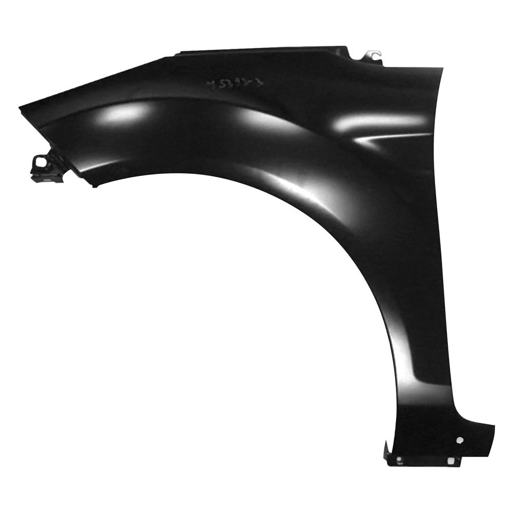 LH FRONT FENDER ASSY; W/ROCKER PANEL MOULDING HOLE FORD FIESTA ST 1419