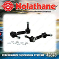 FRONT SWAY BAR LINK BUSHING STYLE LINK PAIR 8717 NISSAN