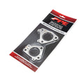HIGH FLOW EXHAUST MANIFOLD AND UPPIPES KIT SILVERADO/SIERRA 6.6L LMM SILVER