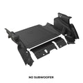 18-23 JLU 4DR cargo set cargo mat closeout wheelhouse covers NO subwoofer mesa smoke