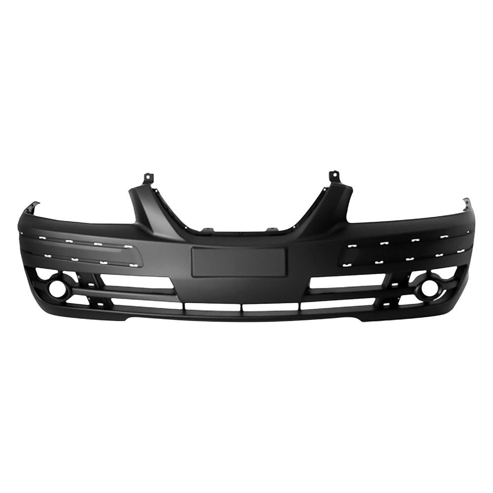FRONT BUMPER COVER; W/SIDE MOULDINGS; PRIME HYUNDAI ELANTRA H/B/SDN 0406