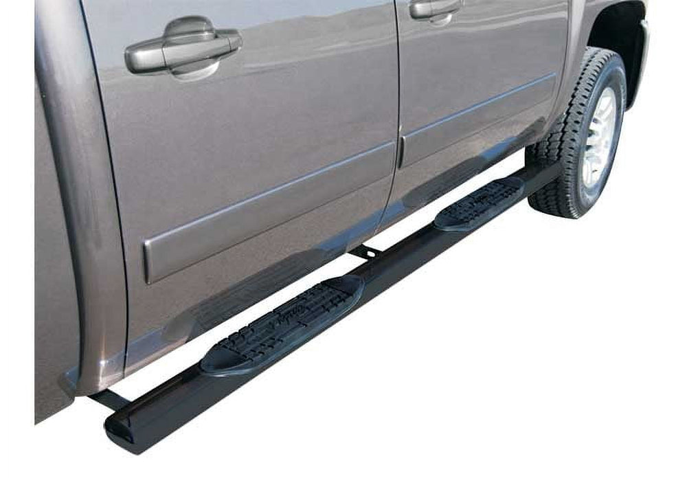 0113 SILVERADO/SIERRA CREW CAB 5IN BLACK MAGNUM OVAL TUBES
