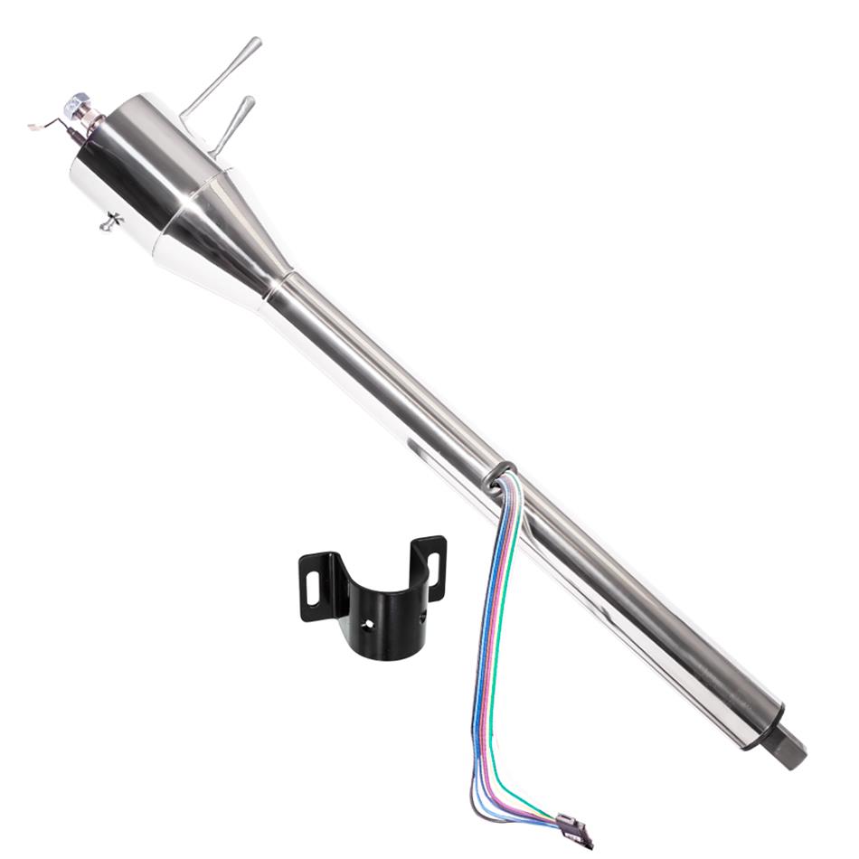 FLOORSHIFT:6671 BRONCO FORD SW SPLINE POLISHED COLUMN ONLY
