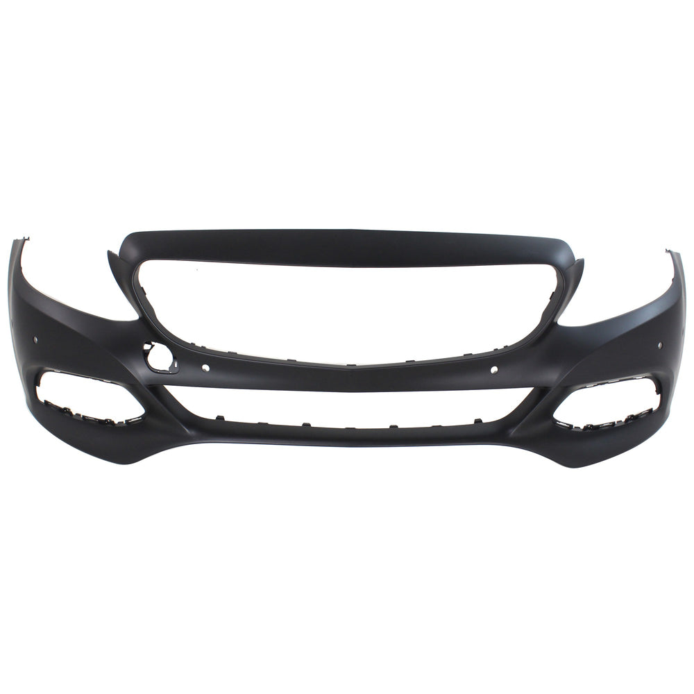 FRONT BUMPER COVER; COUPE/SDN; W/O SPORT PKG; W/O SURROUND VIEW; W/ACTIVE PARK; PRIME; C CLASS 1517