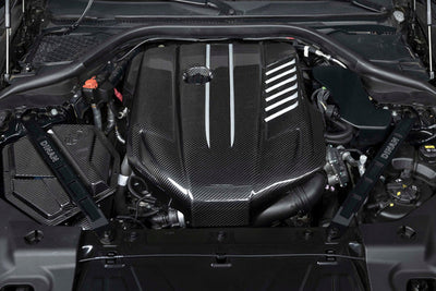 CARBON ENGINE COVER, SUPRA