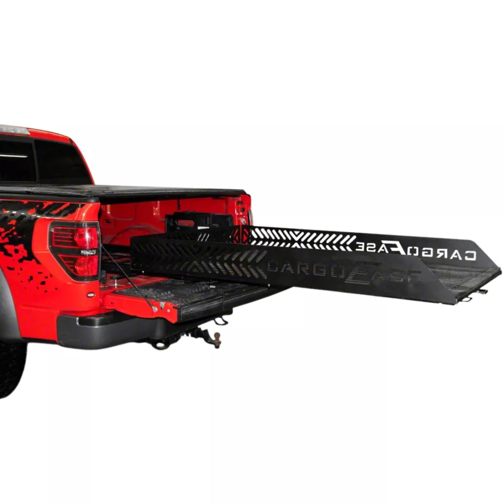 FULL EXTENSION CARGO SLIDE 95X48 8IN RAILS PE PLYWOOD DECK 1500LB CAPACITY