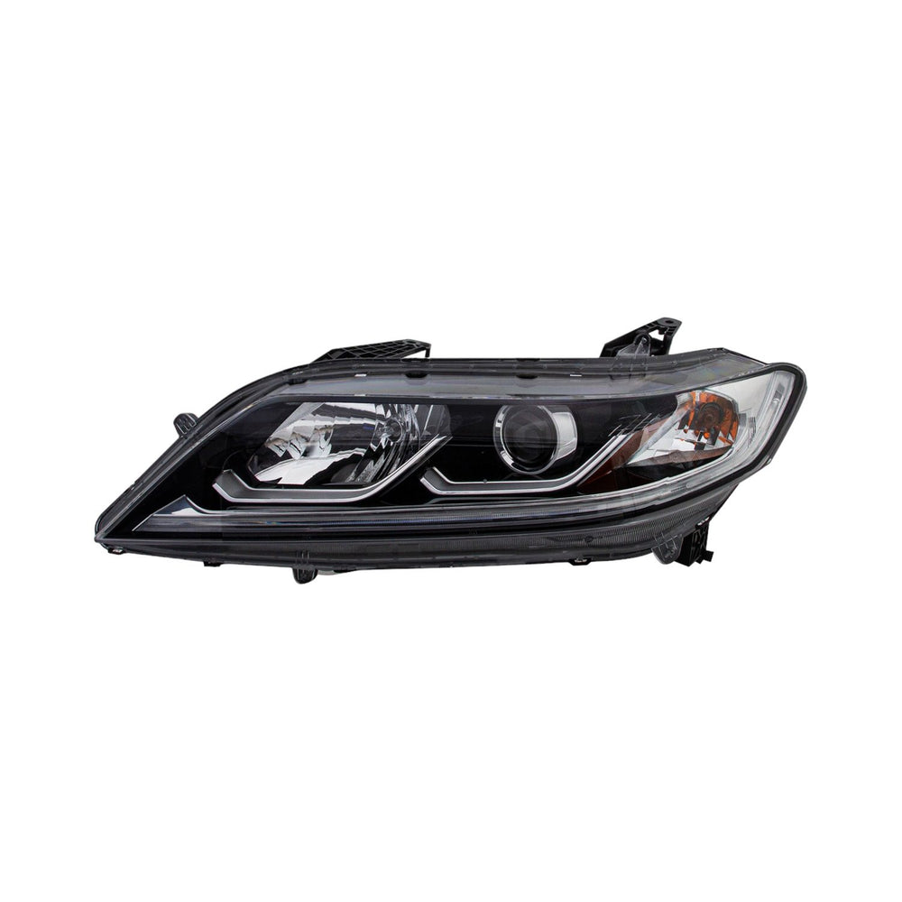 LH HEADLAMP ASSY COMPOSITE; HALOGEN HONDA ACCORD CPE EX|EXL 1617