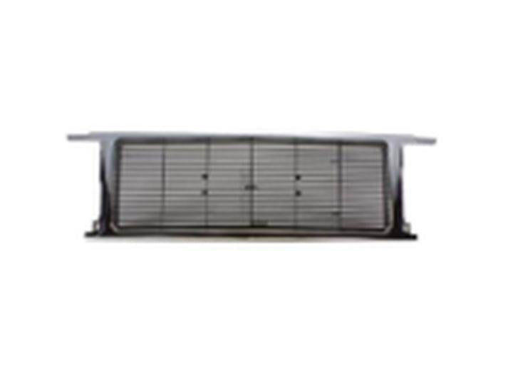GRILLE CHR/ARG W/ DUAL RECT HEADLAMP JIMMY/SUBURBAN 8991