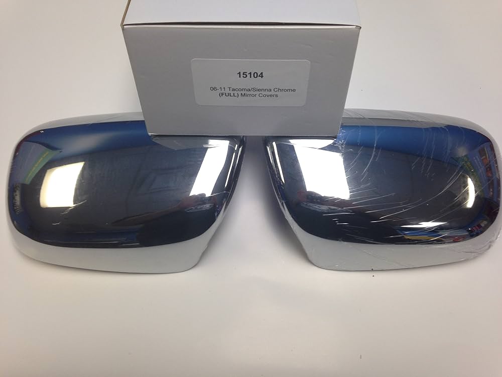 0511 TACOMA CHROME MIRROR COVERS