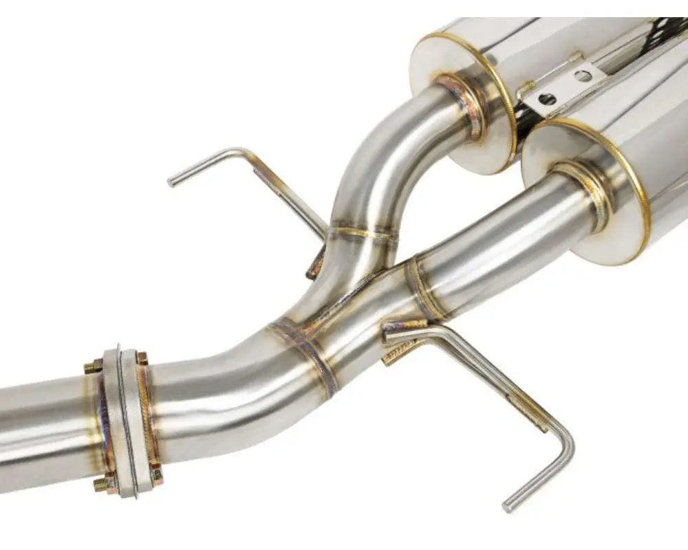 Mega Power Double Barrel 3-Inch Stainless Steel Cat-Back Exhaust
